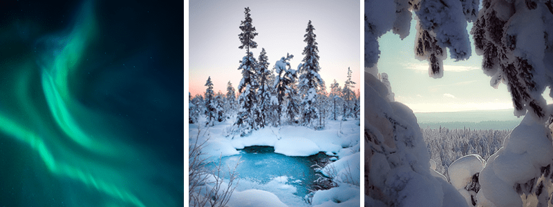 Rovaniemi travel tips with northern lights, nature tours and wintertime activities